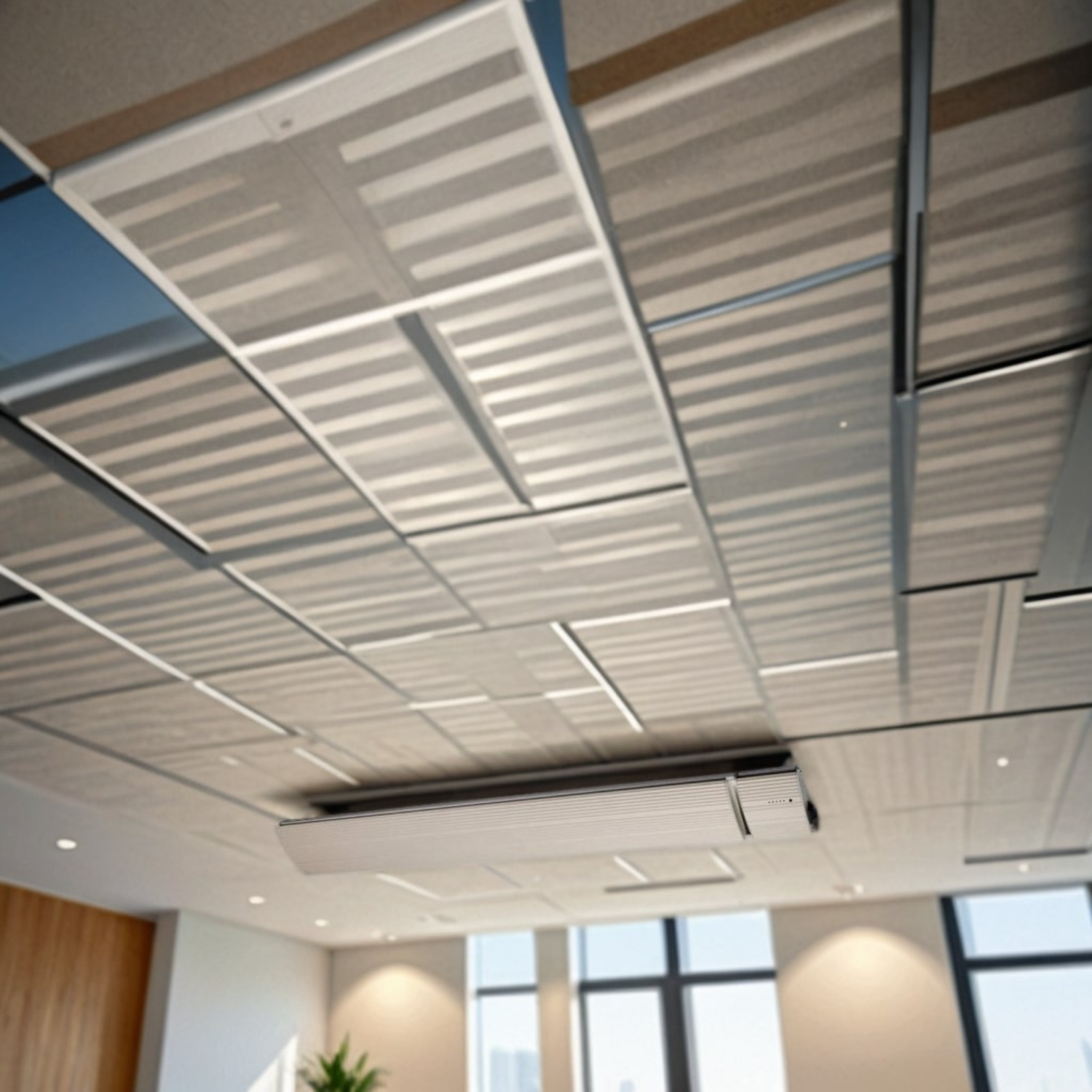 CALORE-BIANCO-3200-ambientata - SINED | Douches de piscine | Chaises longues de jardin | Cheminées électriques | Radiateurs infrarouges