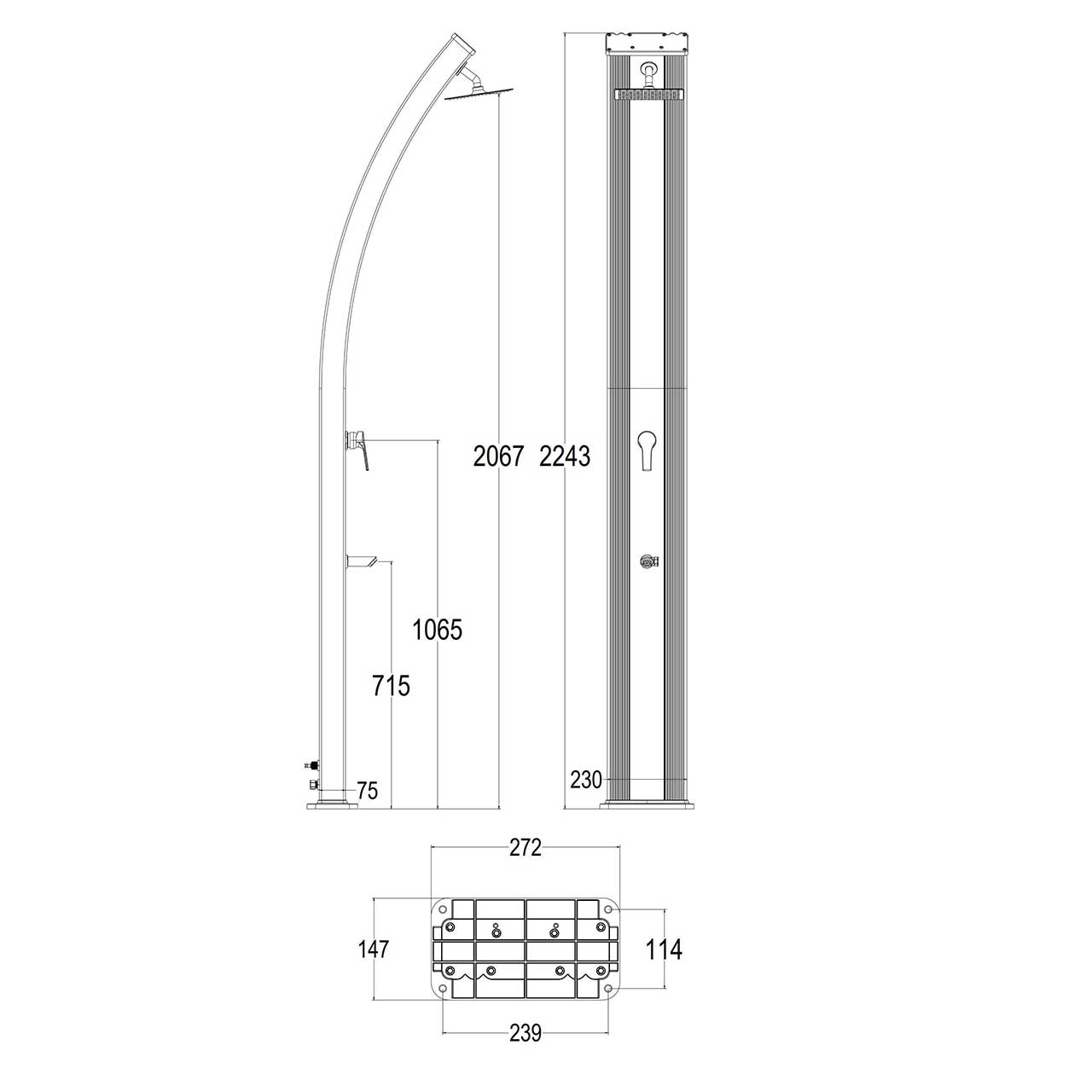 DOCCIA-ELLA-NERA-INOX DOCCIA-ELLA-NERA-INOX – Image 10