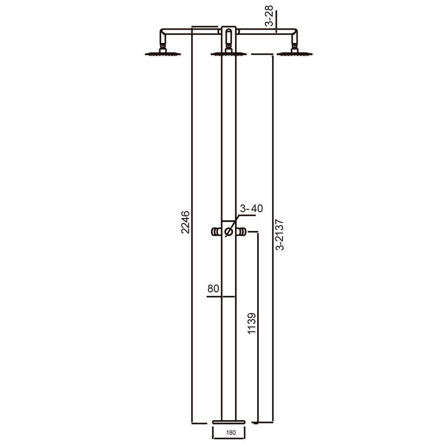 DOCCIA-INOX-CERBERO-3T DOCCIA-INOX-CERBERO-3T – Image 7