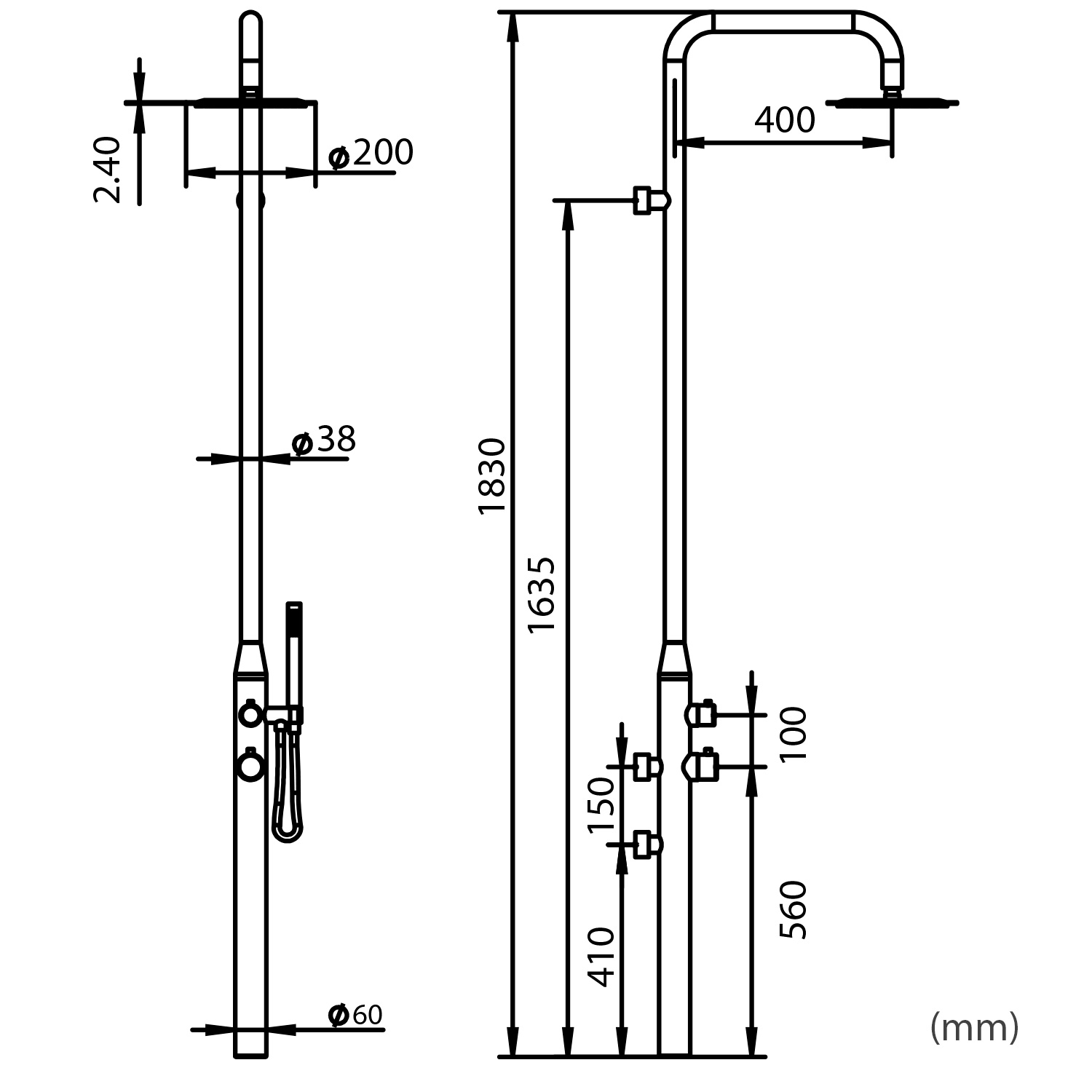 DOCCIA-PULA-PARETE-INOX – Image 4