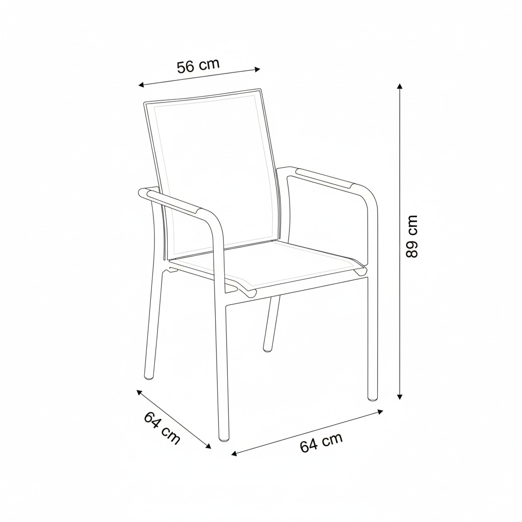 SEDIA-GIARDINO-CHIERI-ANTRACITE – Image 4